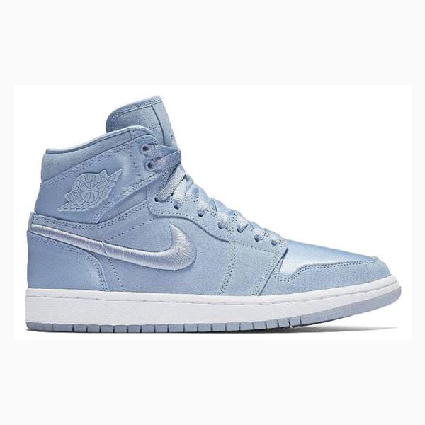 Nike RET High SOH Hydrogen Blue Basketbol Ayakkabısı Air Jordan 1 Kadın Mavi | JD-164GJ