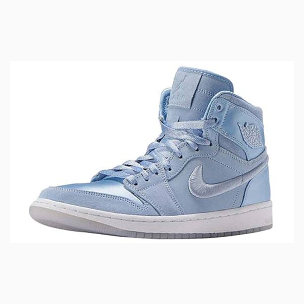 Nike RET High SOH Hydrogen Blue Basketbol Ayakkabısı Air Jordan 1 Kadın Mavi | JD-164GJ