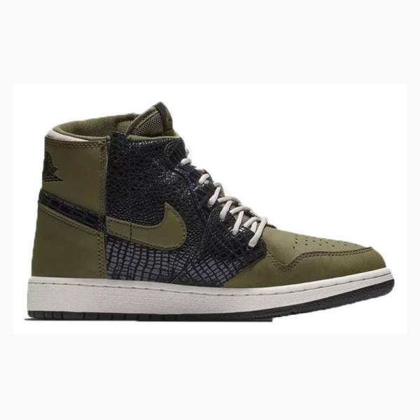 Nike Rebel XX 'Olive Kanvas' Basketbol Ayakkabısı Air Jordan 1 Kadın Yeşil | JD-813AY