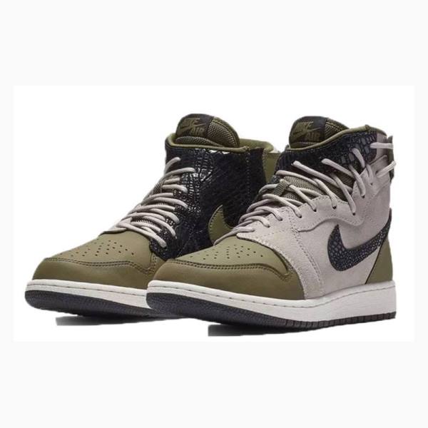 Nike Rebel XX 'Olive Kanvas' Basketbol Ayakkabısı Air Jordan 1 Kadın Yeşil | JD-813AY