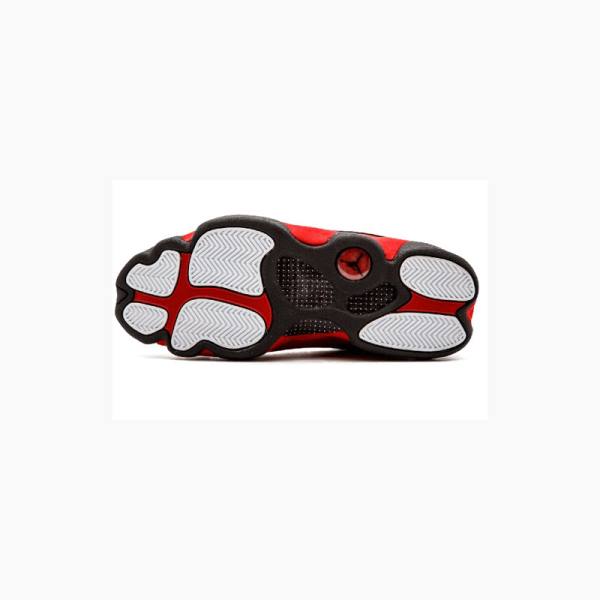 Nike Retro 414571010 Basketbol Ayakkabısı Air Jordan 13 Kadın Siyah Kırmızı | JD-914BH