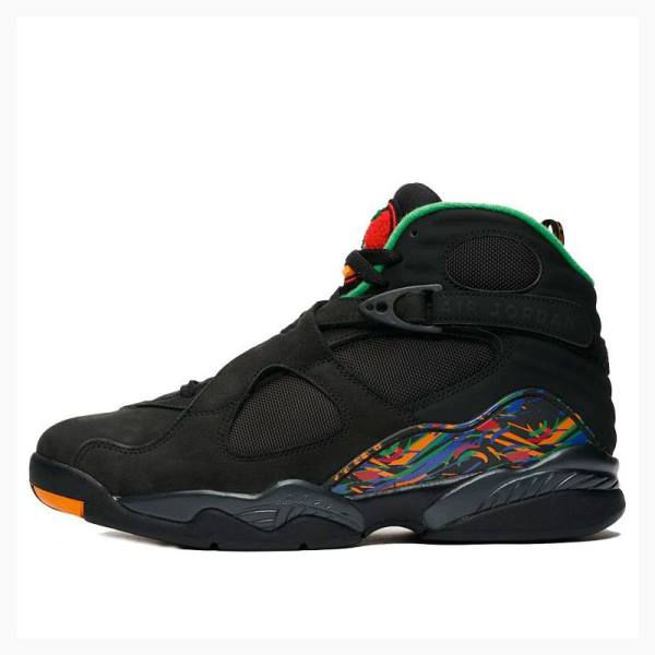 Nike Retro Air Raid Basketbol Ayakkabısı Air Jordan 8 Erkek Siyah Turuncu | JD-925IX