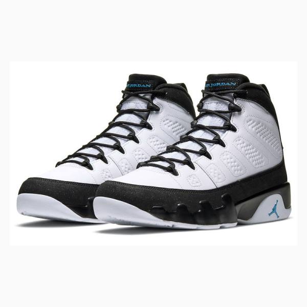 Nike Retro Basketbol Ayakkabısı Air Jordan 9 Erkek Beyaz Siyah | JD-084XN