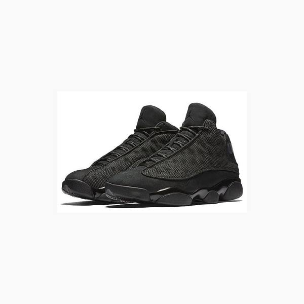 Nike Retro Basketbol Ayakkabısı Air Jordan 13 Erkek Siyah | JD-785XZ