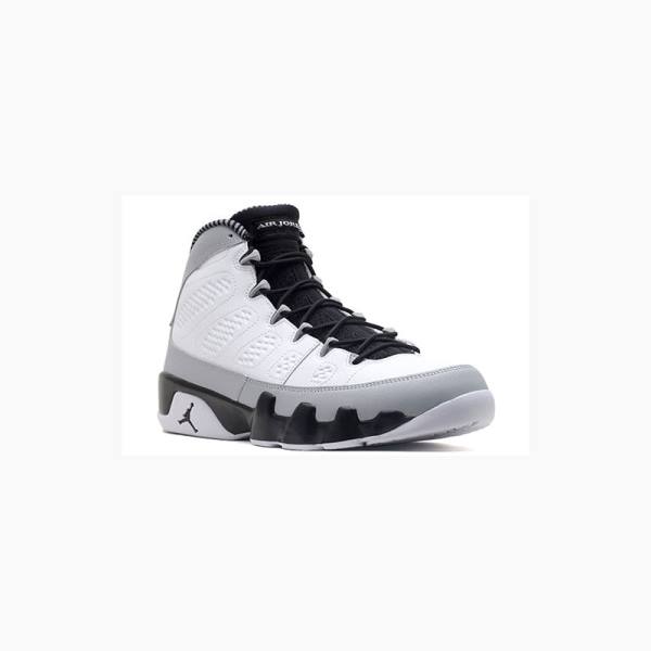 Nike Retro Birmingham Barons Basketbol Ayakkabısı Air Jordan 9 Erkek Beyaz Siyah | JD-372ZA