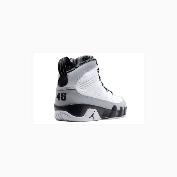 Nike Retro Birmingham Barons Basketbol Ayakkabısı Air Jordan 9 Erkek Beyaz Siyah | JD-372ZA