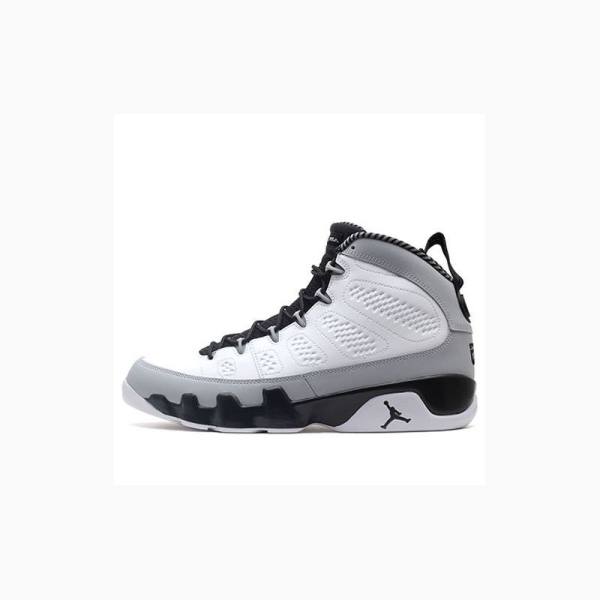 Nike Retro Birmingham Barons Basketbol Ayakkabısı Air Jordan 9 Erkek Beyaz Siyah | JD-372ZA