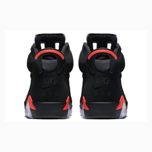 Nike Retro Black Infrared Basketbol Ayakkabısı Air Jordan 6 Erkek Siyah Kırmızı | JD-017WX