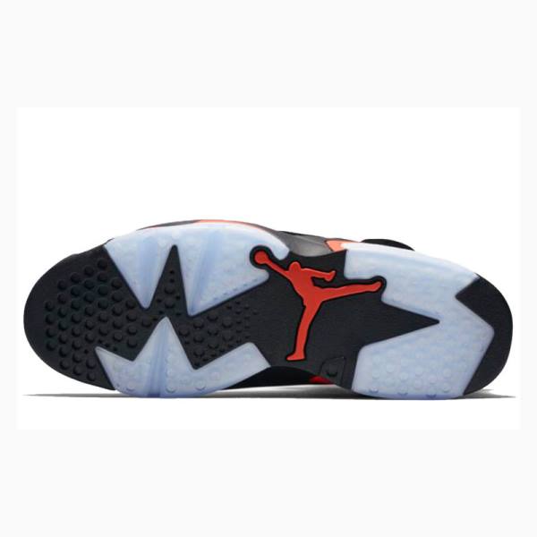 Nike Retro Black Infrared Basketbol Ayakkabısı Air Jordan 6 Erkek Siyah Kırmızı | JD-017WX