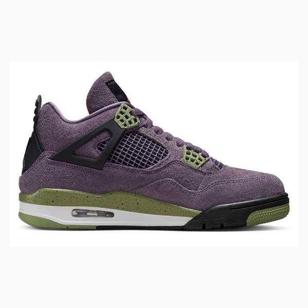 Nike Retro Canyon Basketbol Ayakkabısı Air Jordan 4 Kadın Mor | JD-386DF