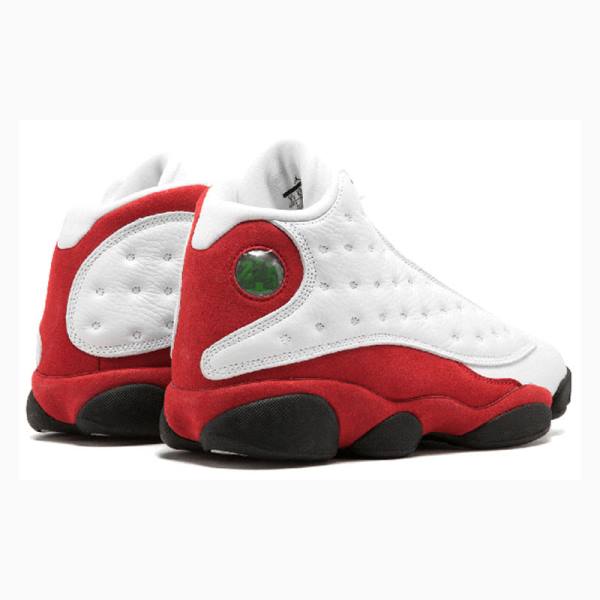 Nike Retro Chicago 2017 Basketbol Ayakkabısı Air Jordan 13 Erkek Beyaz Kırmızı | JD-724EA