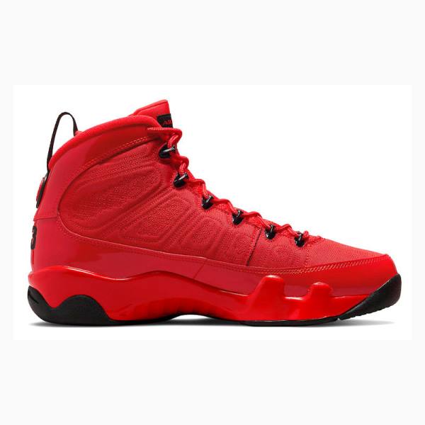 Nike Retro Chile Red Basketbol Ayakkabısı Air Jordan 9 Erkek Kırmızı Siyah | JD-487WZ