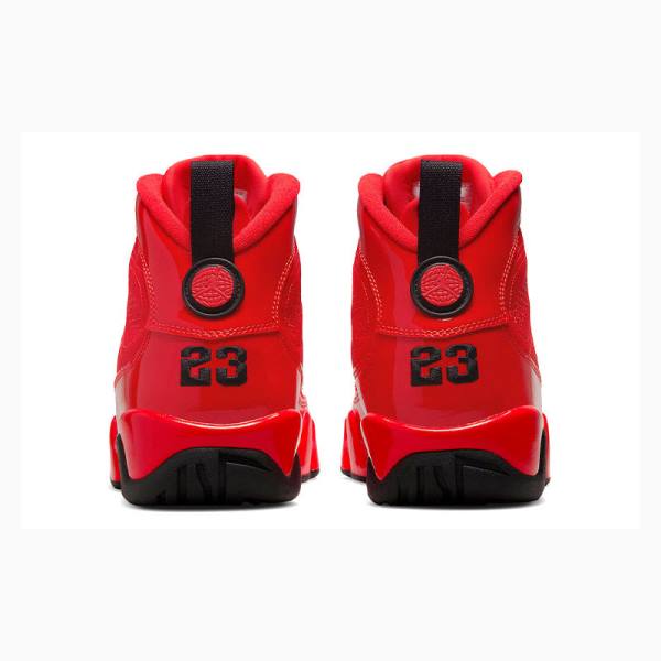 Nike Retro Chile Red Basketbol Ayakkabısı Air Jordan 9 Erkek Kırmızı Siyah | JD-487WZ