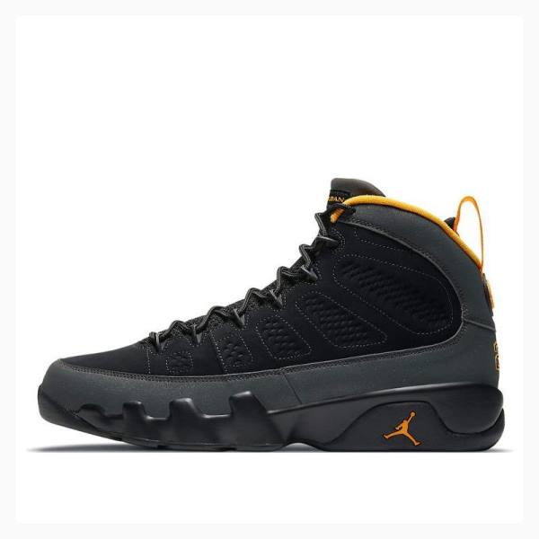 Nike Retro Dark Charcoal Basketbol Ayakkabısı Air Jordan 9 Erkek Siyah | JD-485SR