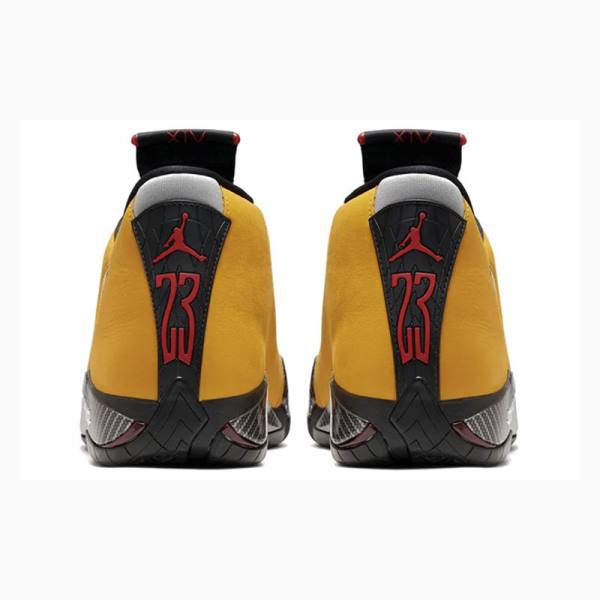 Nike Retro Ferrari Basketbol Ayakkabısı Air Jordan 14 Erkek Altın Siyah | JD-351ZV