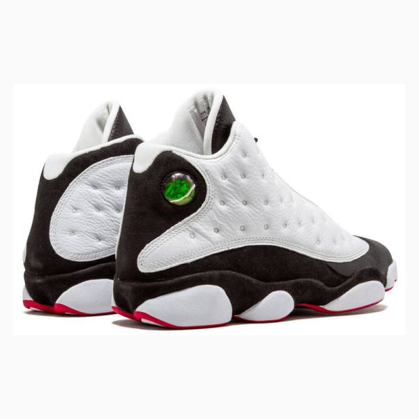 Nike Retro He Got Game 2018 Basketbol Ayakkabısı Air Jordan 13 Erkek Beyaz Siyah | JD-802SL