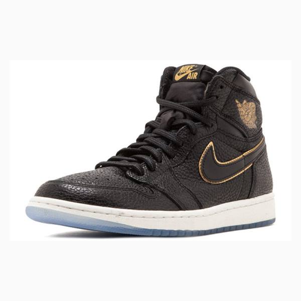 Nike Retro High OG City of Flight Basketbol Ayakkabısı Air Jordan 1 Erkek Siyah | JD-062HX