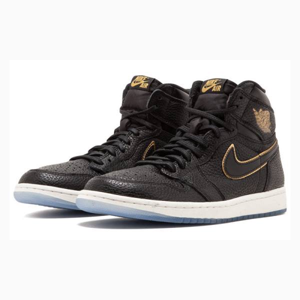 Nike Retro High OG City of Flight Basketbol Ayakkabısı Air Jordan 1 Erkek Siyah | JD-062HX