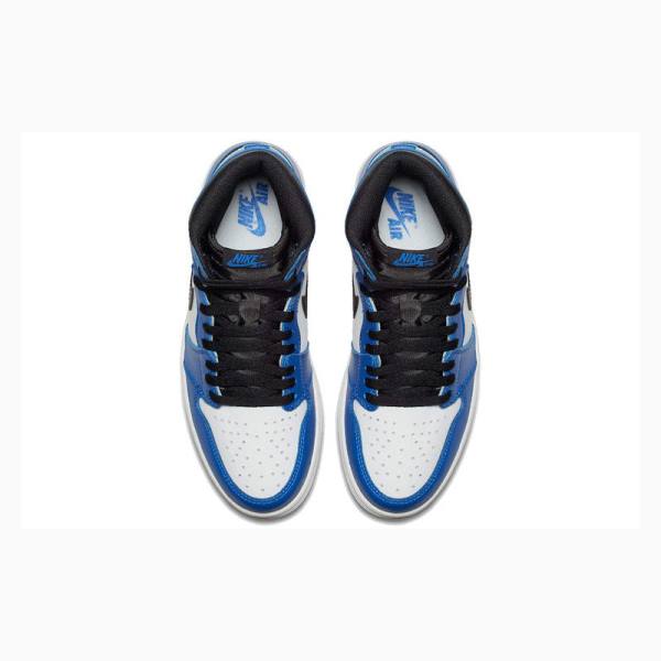 Nike Retro High OG Game Royal Basketbol Ayakkabısı Air Jordan 1 Erkek Mavi Siyah | JD-947TH