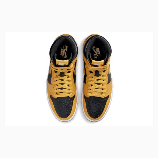 Nike Retro High OG Pollen Basketbol Ayakkabısı Air Jordan 1 Erkek Sarı | JD-623LF