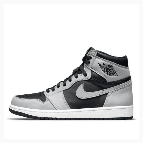 Nike Retro High OG Shadow 2.0 Basketbol Ayakkabısı Air Jordan 1 Erkek Gri Siyah | JD-138ZS