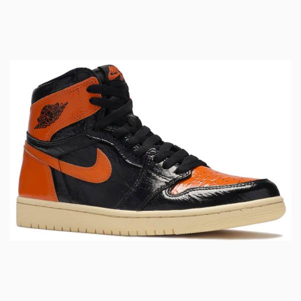 Nike Retro High OG Shattered Backboard 3.0 Basketbol Ayakkabısı Air Jordan 1 Erkek Turuncu | JD-321LH