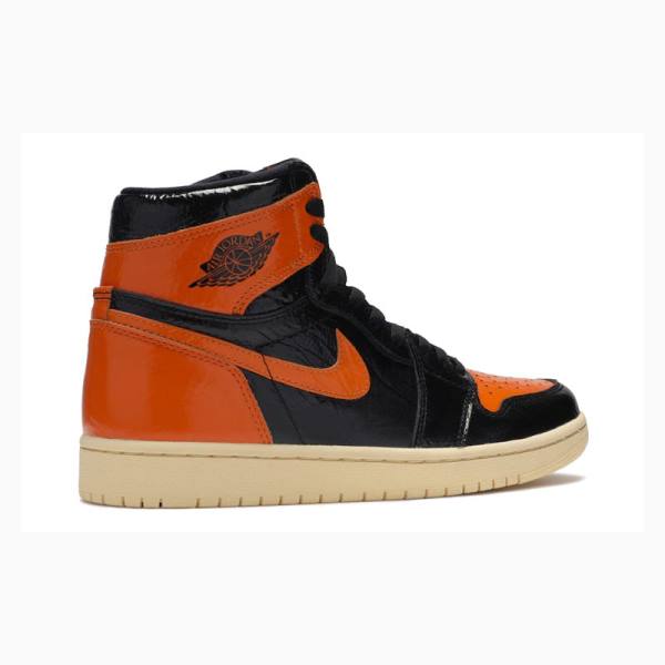 Nike Retro High OG Shattered Backboard 3.0 Basketbol Ayakkabısı Air Jordan 1 Erkek Turuncu | JD-321LH