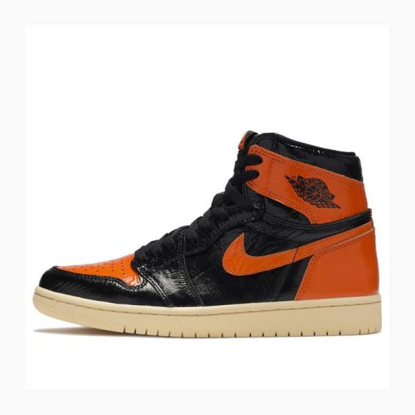 Nike Retro High OG Shattered Backboard 3.0 Basketbol Ayakkabısı Air Jordan 1 Erkek Turuncu | JD-321LH