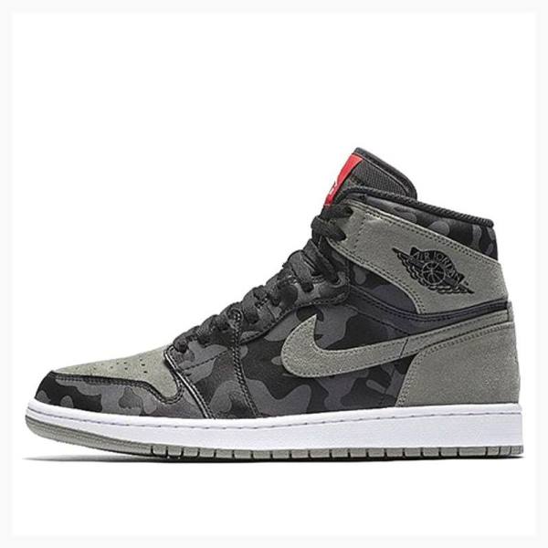 Nike Retro High PRM Shadow Camo Basketbol Ayakkabısı Air Jordan 1 Erkek Renkli | JD-104SU