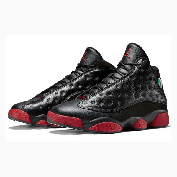 Nike Retro Infrared Basketbol Ayakkabısı Air Jordan 13 Erkek Siyah Kırmızı | JD-314NV