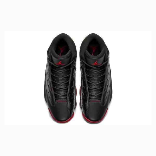 Nike Retro Infrared Basketbol Ayakkabısı Air Jordan 13 Erkek Siyah Kırmızı | JD-314NV