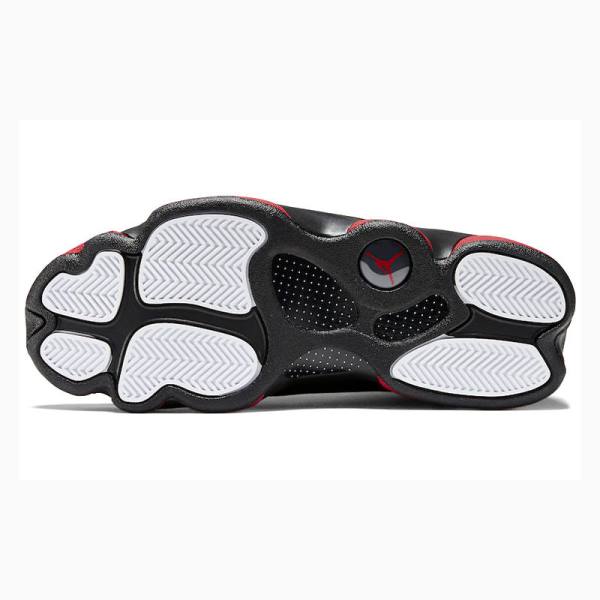 Nike Retro Infrared Basketbol Ayakkabısı Air Jordan 13 Erkek Siyah Kırmızı | JD-314NV