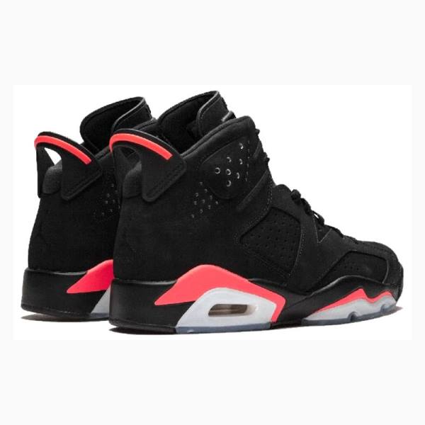 Nike Retro Infrared Basketbol Ayakkabısı Air Jordan 6 Erkek Siyah Kırmızı | JD-981EC