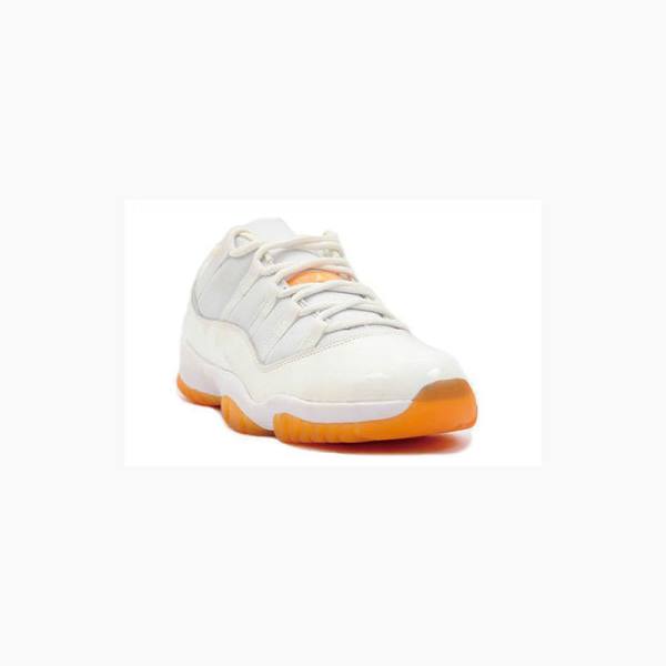 Nike Retro Low Citrus 2001 Spor Ayakkabı Air Jordan 11 Kadın Beyaz Turuncu | JD-807YE