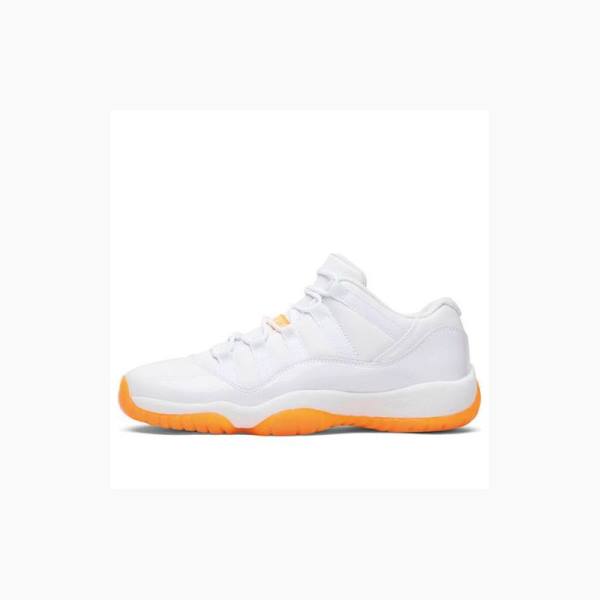 Nike Retro Low Citrus 2001 Spor Ayakkabı Air Jordan 11 Kadın Beyaz Turuncu | JD-807YE