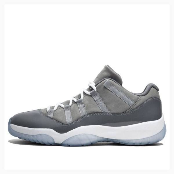 Nike Retro Low Cool Spor Ayakkabı Air Jordan 11 Erkek Gri | JD-409XP