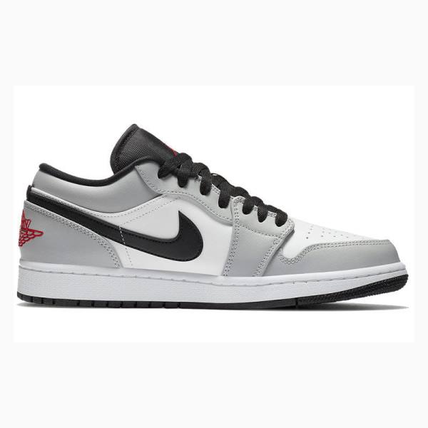 Nike Retro Low Light Smoke Spor Ayakkabı Air Jordan 1 Erkek Gri | JD-102PM