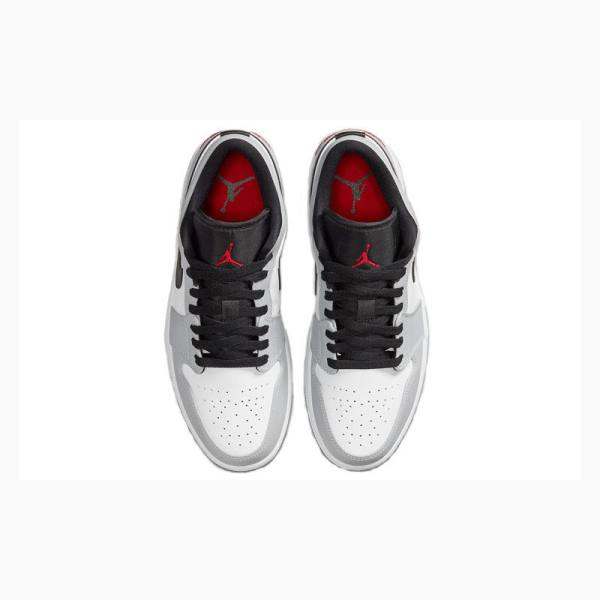 Nike Retro Low Light Smoke Spor Ayakkabı Air Jordan 1 Erkek Gri | JD-102PM