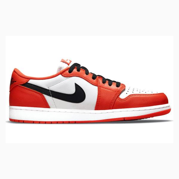 Nike Retro Low OG Starfish Spor Ayakkabı Air Jordan 1 Erkek Kırmızı | JD-791LN