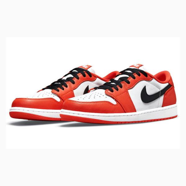 Nike Retro Low OG Starfish Spor Ayakkabı Air Jordan 1 Erkek Kırmızı | JD-791LN