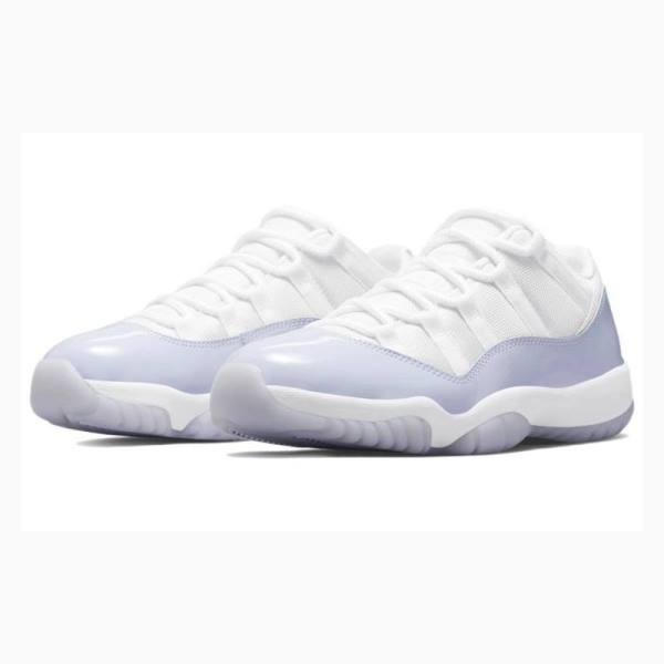 Nike Retro Low Pure Violet Spor Ayakkabı Air Jordan 11 Kadın Siyah Mor | JD-316JA