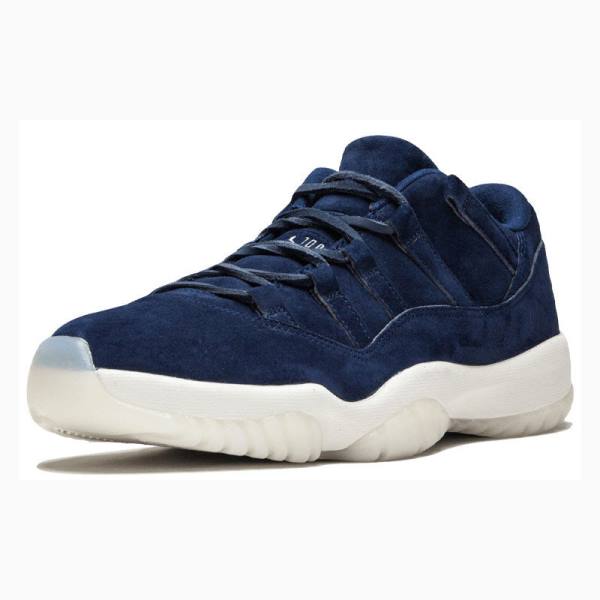 Nike Retro Low Re2pect Spor Ayakkabı Air Jordan 11 Erkek Koyu Mavi | JD-869AI