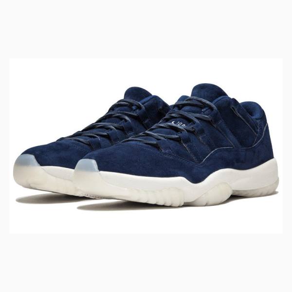 Nike Retro Low Re2pect Spor Ayakkabı Air Jordan 11 Erkek Koyu Mavi | JD-869AI