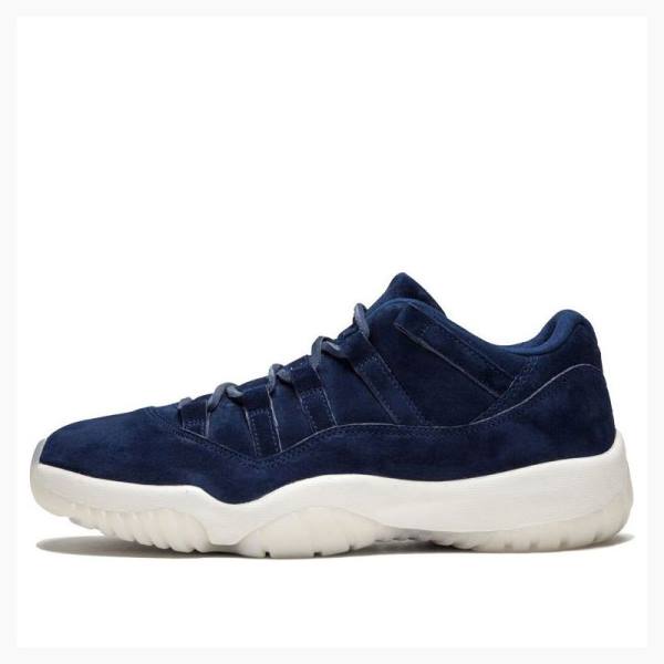 Nike Retro Low Re2pect Spor Ayakkabı Air Jordan 11 Erkek Koyu Mavi | JD-869AI