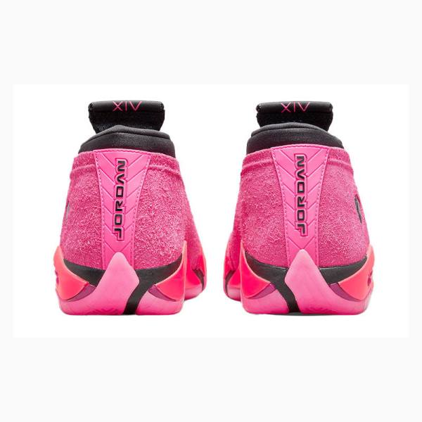 Nike Retro Low Shocking Spor Ayakkabı Air Jordan 14 Kadın Pembe | JD-498EH