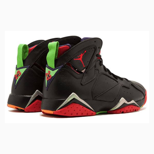 Nike Retro Marvin the Martian Basketbol Ayakkabısı Air Jordan 7 Erkek Siyah Kırmızı | JD-561IA