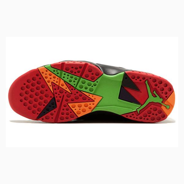 Nike Retro Marvin the Martian Basketbol Ayakkabısı Air Jordan 7 Erkek Siyah Kırmızı | JD-561IA