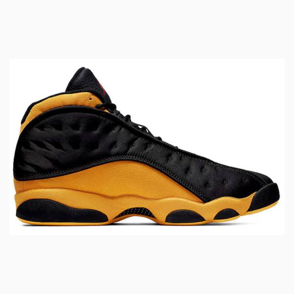 Nike Retro Melo - Class of 2002 Basketbol Ayakkabısı Air Jordan 13 Erkek Sarı Siyah | JD-059VM