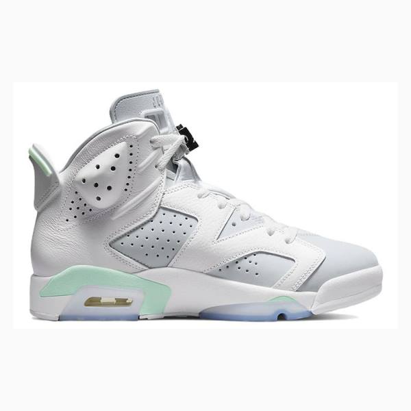 Nike Retro Mint Foam Basketbol Ayakkabısı Air Jordan 6 Kadın Beyaz | JD-859XI