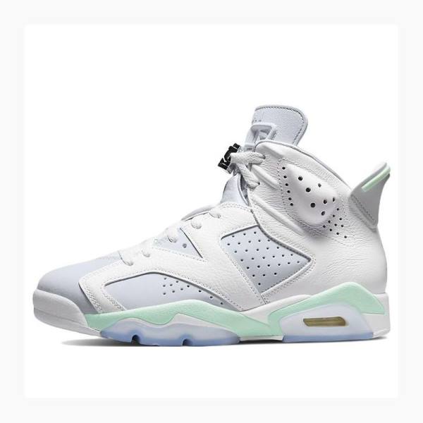 Nike Retro Mint Foam Basketbol Ayakkabısı Air Jordan 6 Kadın Beyaz | JD-859XI